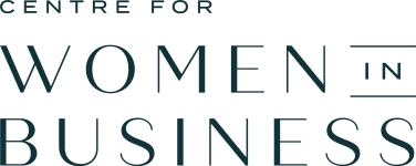 centre for women in business logo
